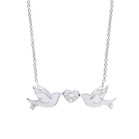 Double Dove Necklace