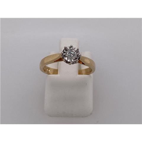 Solitaire Diamond Ring