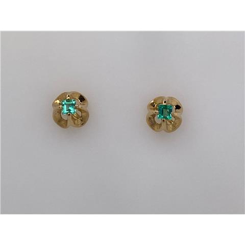 Emerald Studs