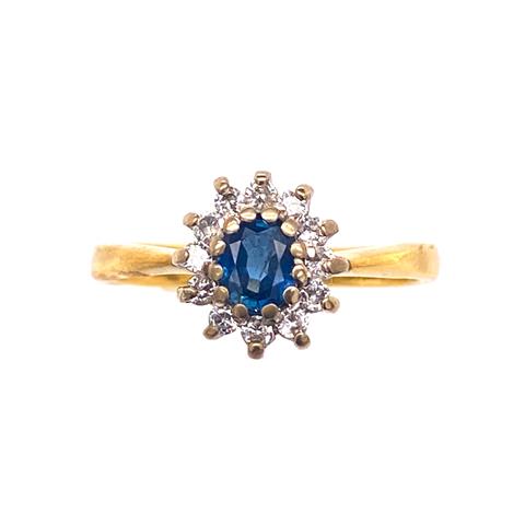 Sapphire and Diamond Cluster