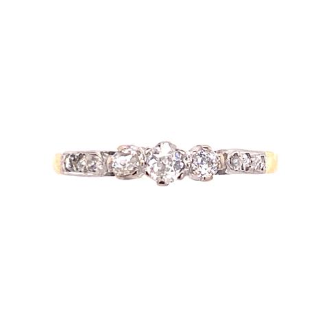 Antique Trilogy Ring