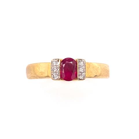 Ruby and Diamond Band