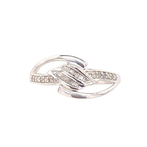 Silver and Diamond Band
