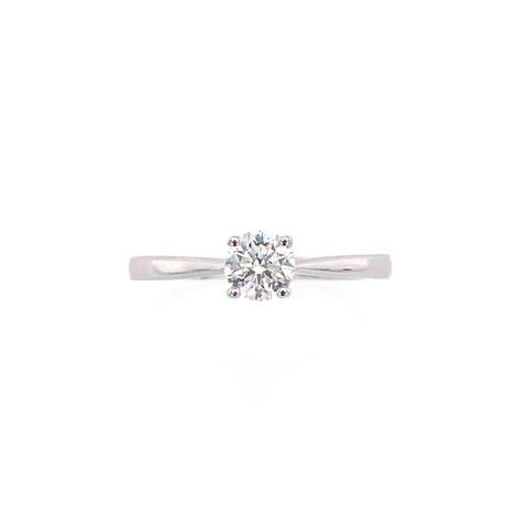 White Gold Solitaire
