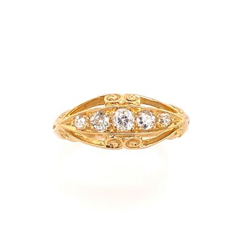 Victorian Set Antique Ring