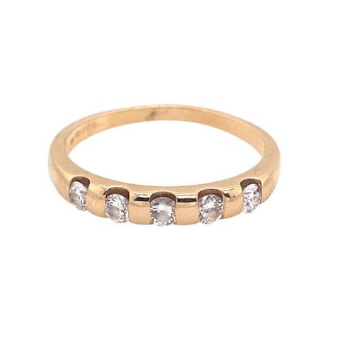 Diamond 5 Stone Ring