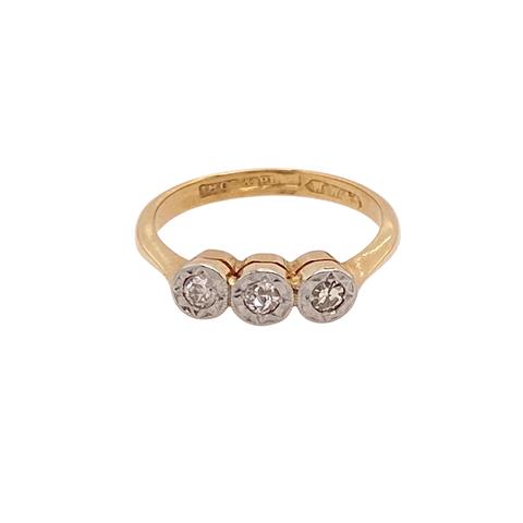 Antique Trilogy Ring