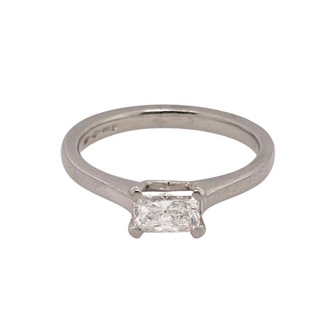Half Carat Platinum Solitaire