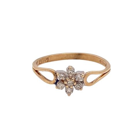 Brilliant Cut Diamond Cluster