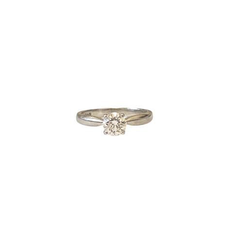Platinum Half Carat Diamond Solitaire