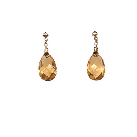 Golden Citrine drops