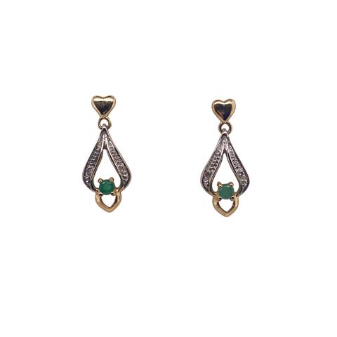 Emerald and Diamond Drops