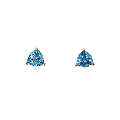 Swiss Blue Topaz Earrings