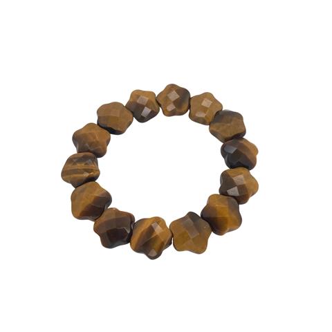 Tiger Eye Flower Bracelet